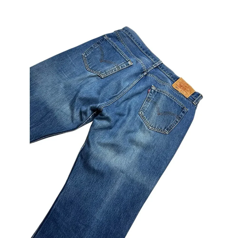 Vintage 90s Levi's 501xx Made in USA 38x33 Actual 36x32 Wash‎ Faded Distress